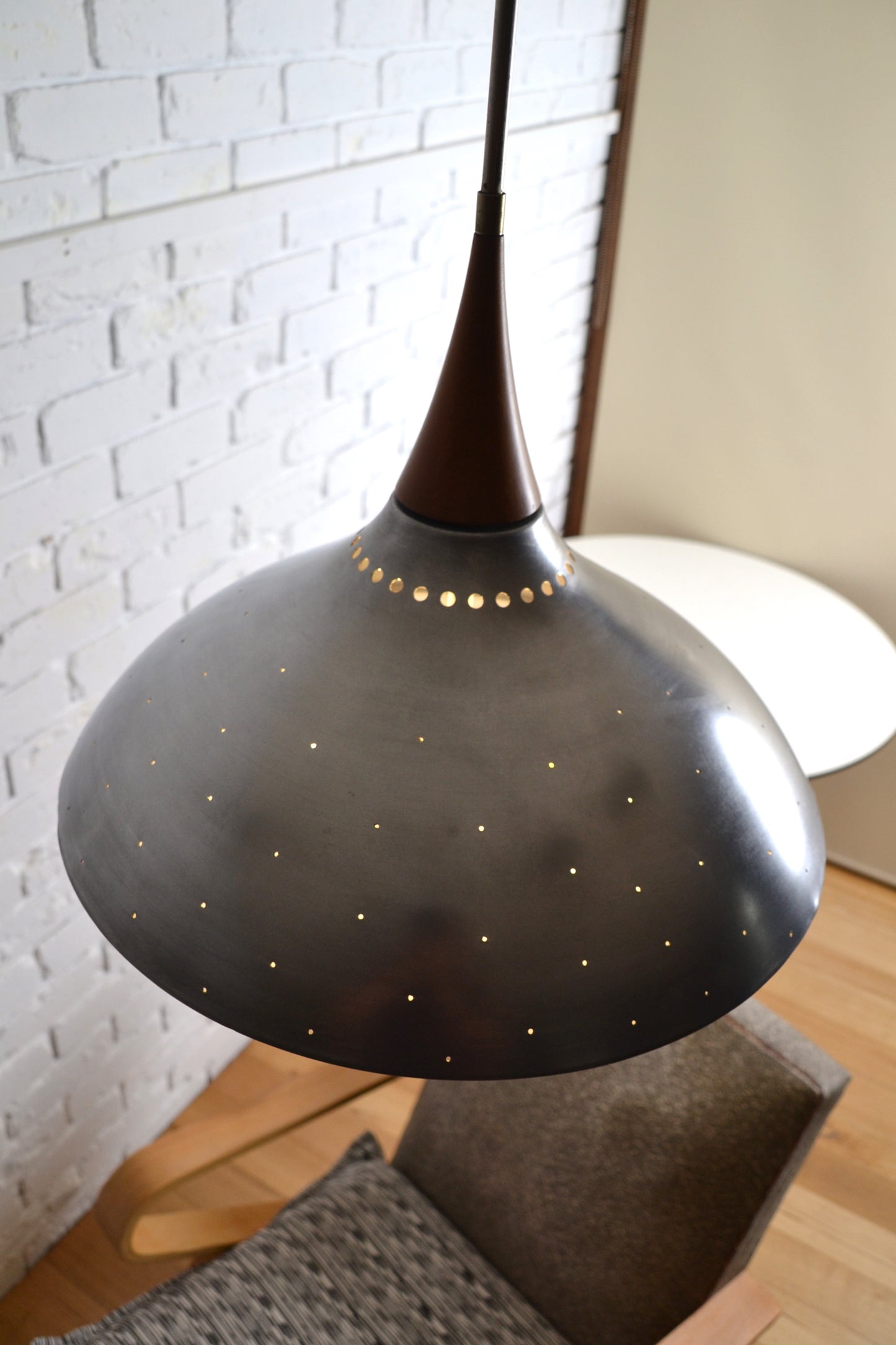 Rare Mid century UFO pendant light by Rite-Light, Australia