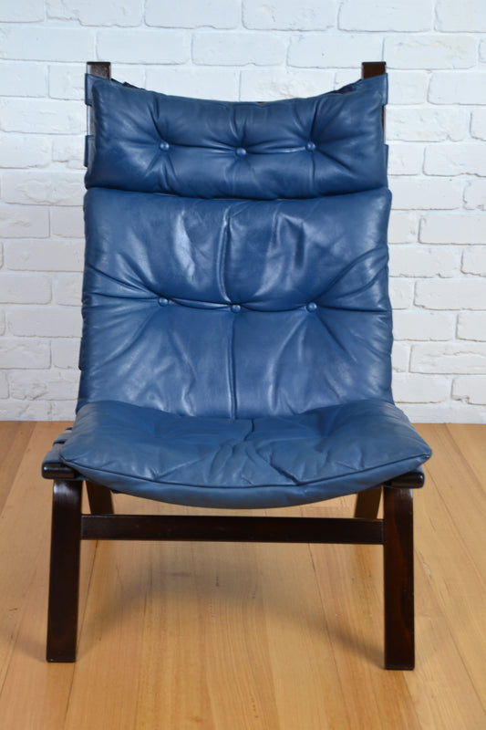 Vintage Danish leather armchair by Farstrup Møbler c1970s