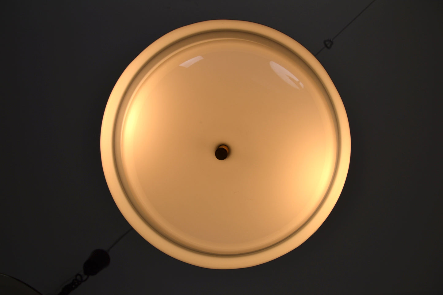 Mid century copper colour pendant light