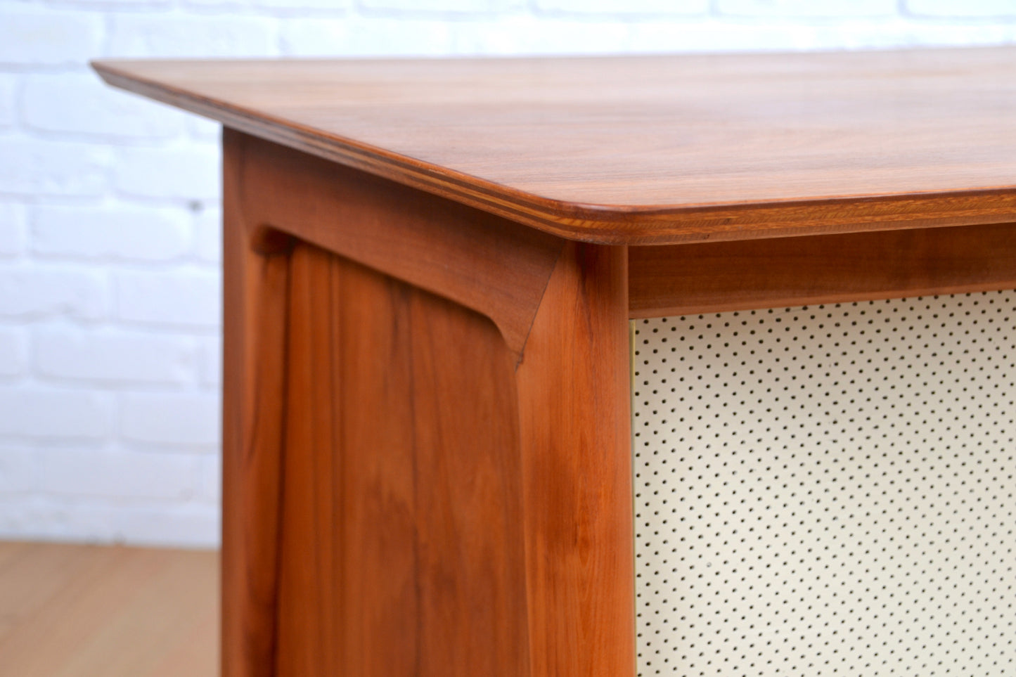 Mid century Danish style Desk - restored Queensland Maple / Australian mcm