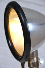 Load image into Gallery viewer, Vintage European industrial goose-neck lamp
