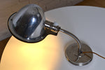 Load image into Gallery viewer, Vintage European industrial goose-neck lamp
