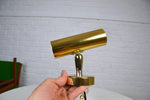 Load image into Gallery viewer, Pair vintage brass spot lamps / wall sconces
