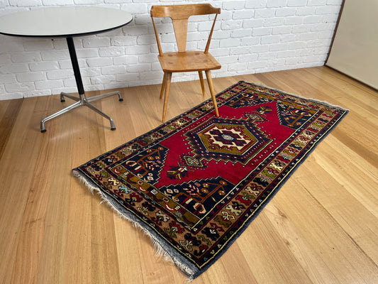 Tribal Persian / Afghan vintage wool rug